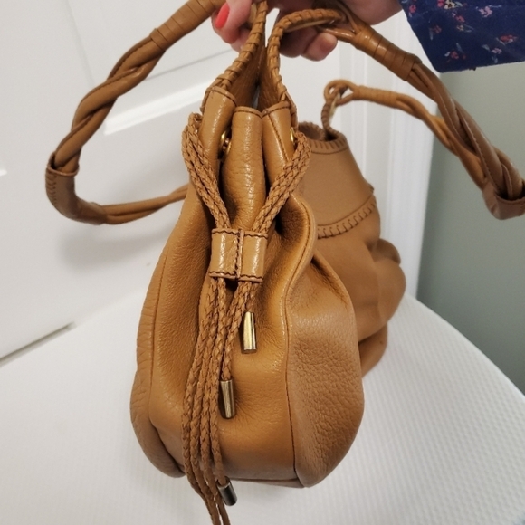 MAXX NEW YORK Pebble Grain Leather Shoulder/Hobo Bag - Picture 10 of 12